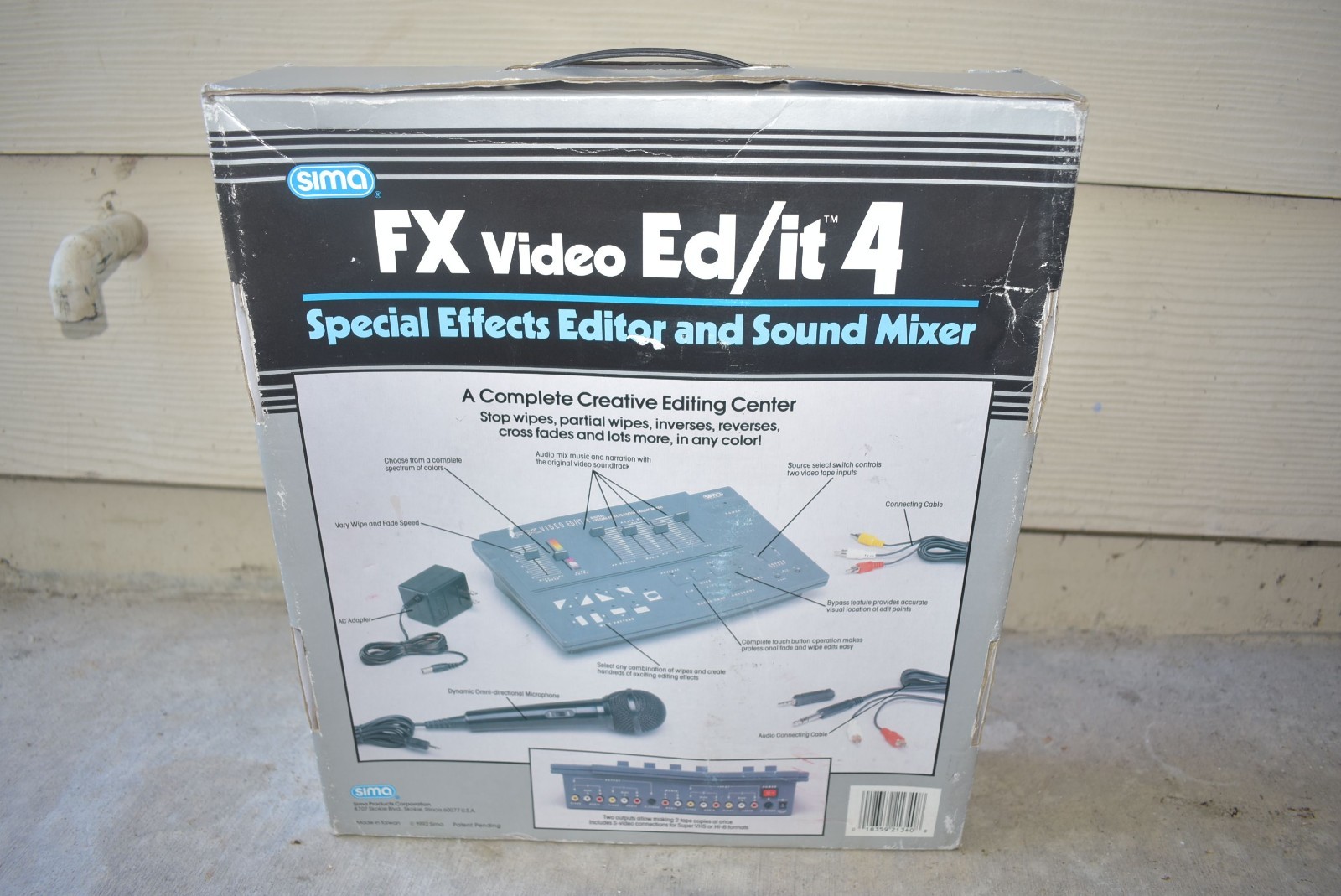 SIMA FX VIDEO ED/IT 4 VIDEO/AUDIO EDITOR EDITING SPECIAL EFFECTS MIXER