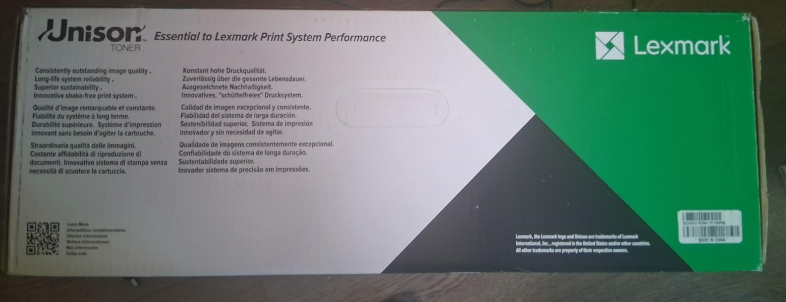 Lexmark Genuine 72K0P00 Photoconductor Drum Unit Original OEM CS820 CX825 CX860