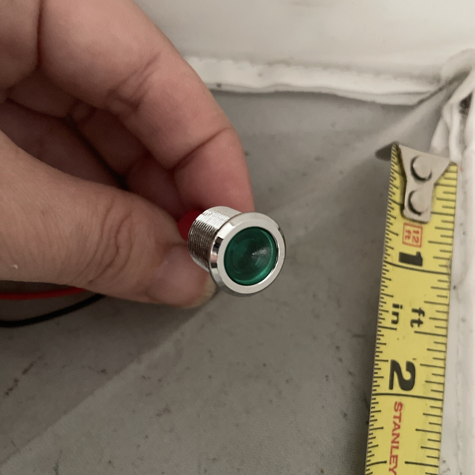 Tiller LED Light (Green) Dashboard For Pride Mobility Scooter AL47