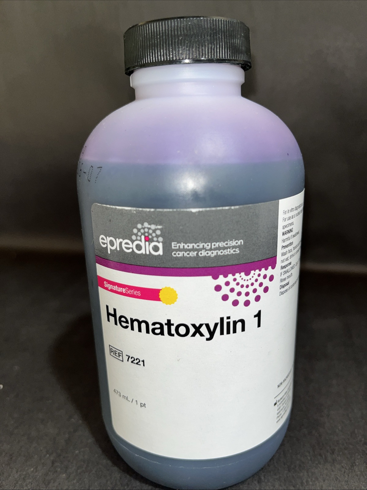 Hematoxylin 1 ref 7221 1 pint BRAND NEW
