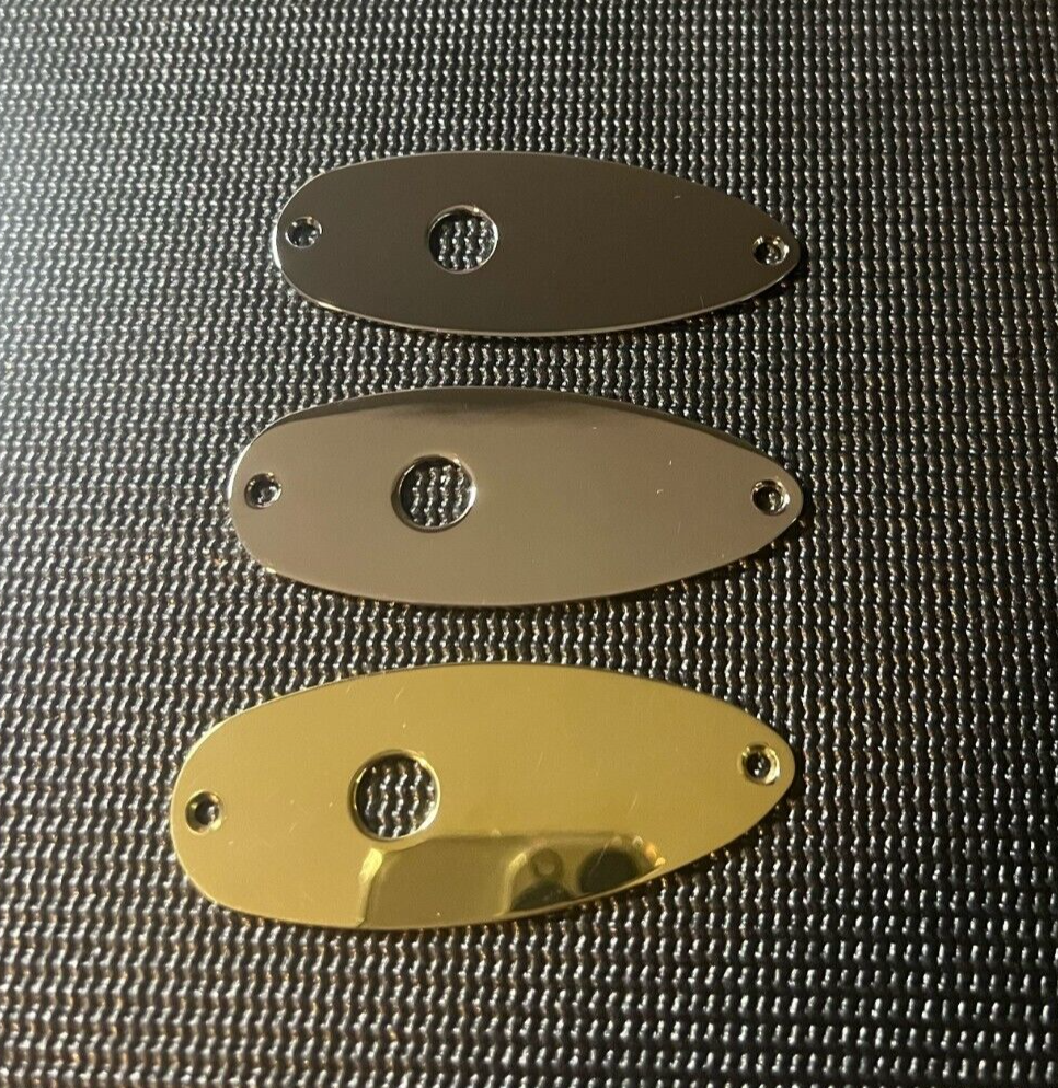 Flat Jackplate for Stratocaster Charvel Schecter Boss Tone Nickel
