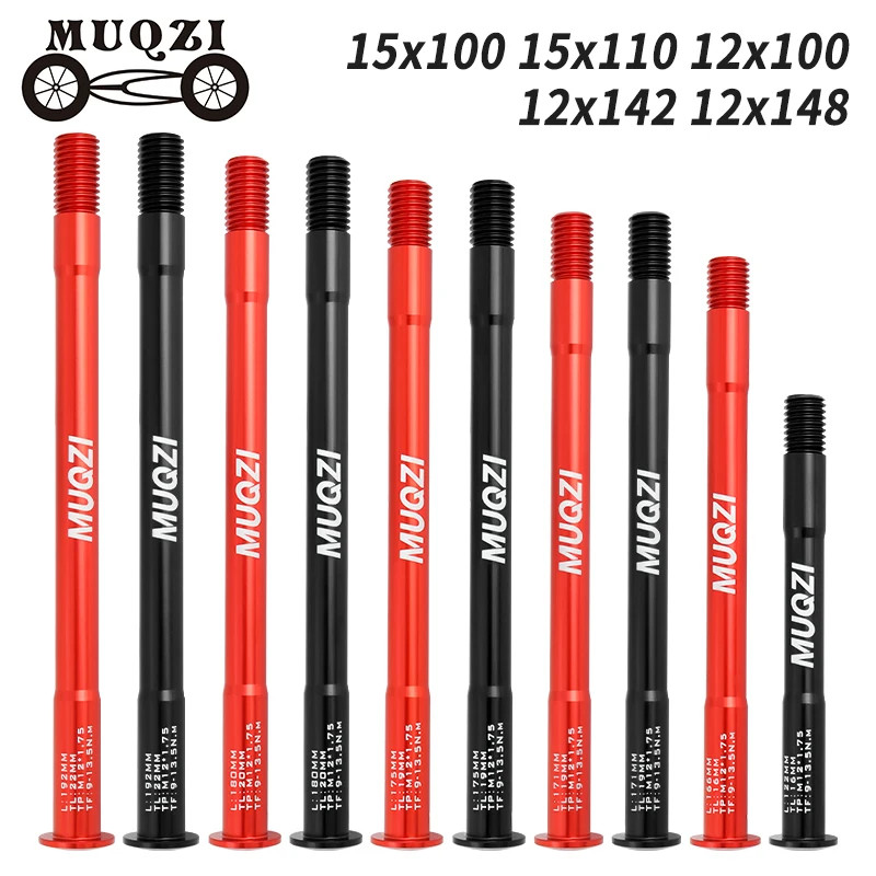 MTB Thru Axle 12mm 15mm 100 110 142 148 Bicycle Hub Fork Wheel Shaft