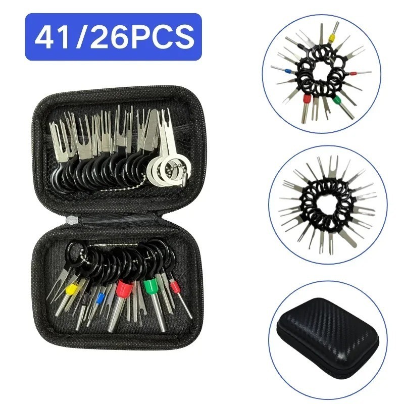 Pin Ejector Wire Kit Extractor Connector Puller Car Terminal Removal Tool