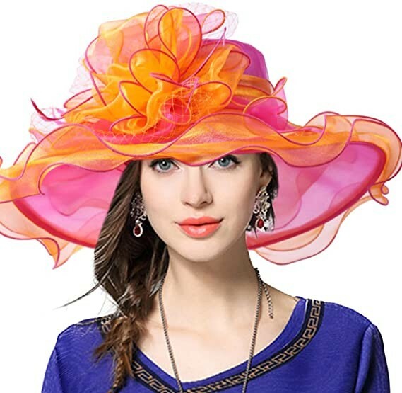 Women's Church Derby Dress, Bridal Cap British Tea Party Wedding Hat 12 COLORS