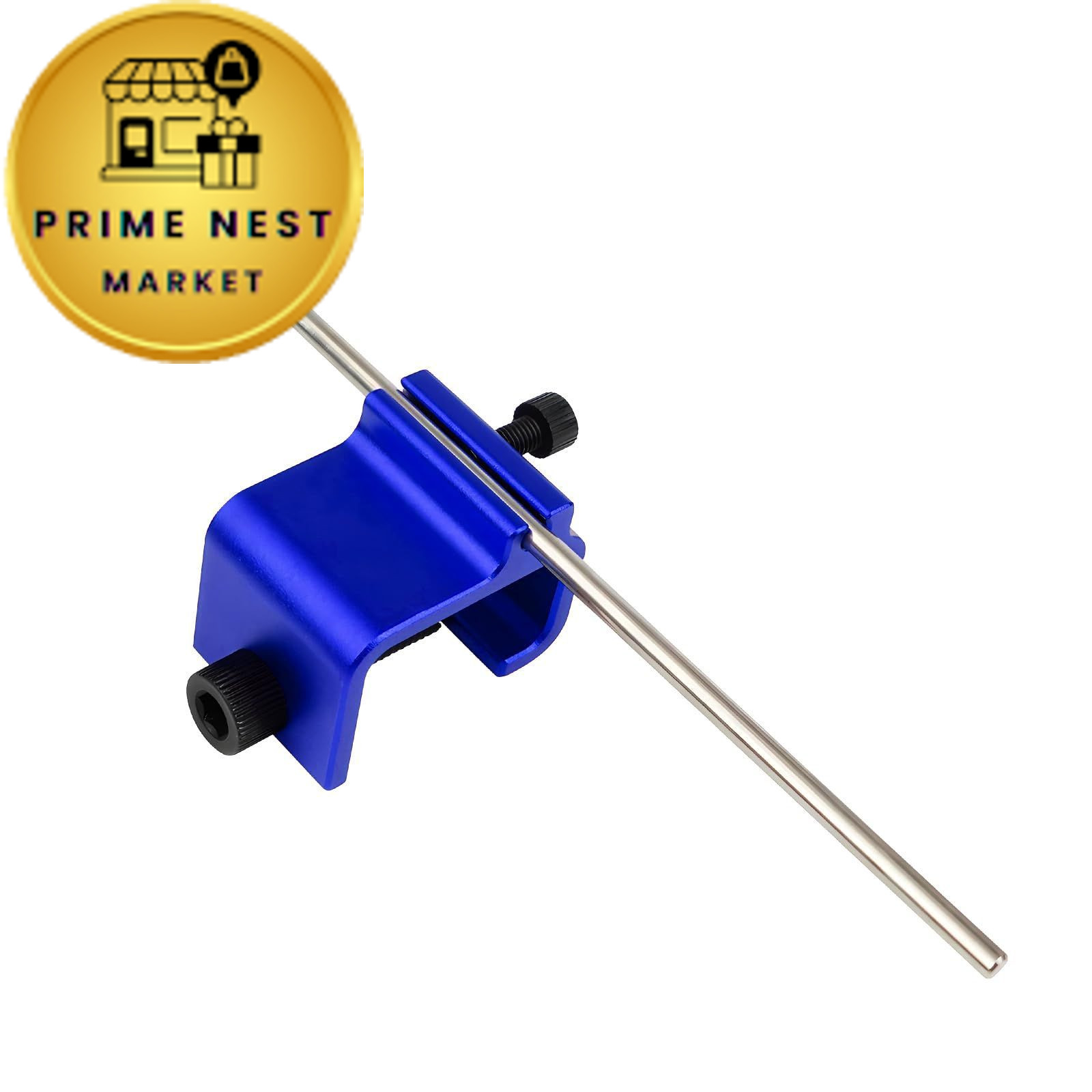 Pxobiug Chain Alignment Tool for Motorcycle, Professional Aluminum Alloy Blue