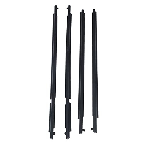 4pcs Weatherstrip Window Seal Car Window Moulding Trim Replacement for 2006