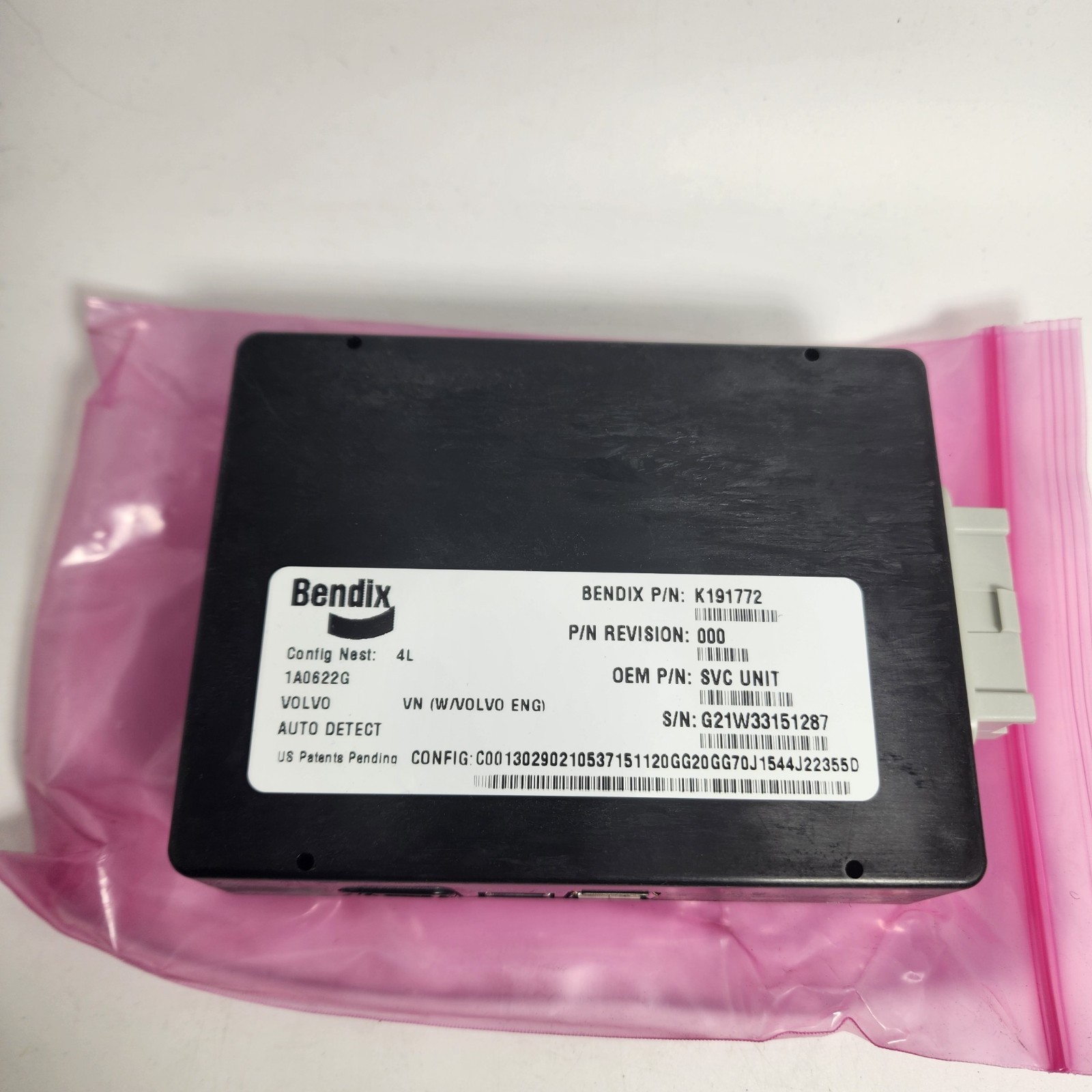 BENDIX WINGMAN RADAR ANTI-COLLISION MODULE CPU K109569 K191772