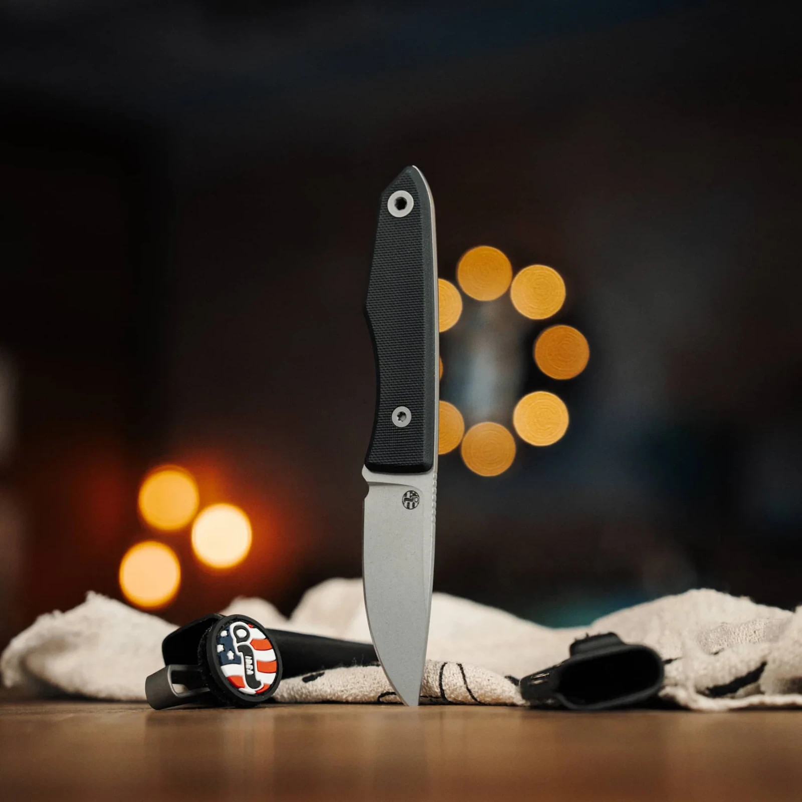 Big Idea Design USA Lookout Fixed Knife 2.25" MagnaCut Steel Blade G10 Handle