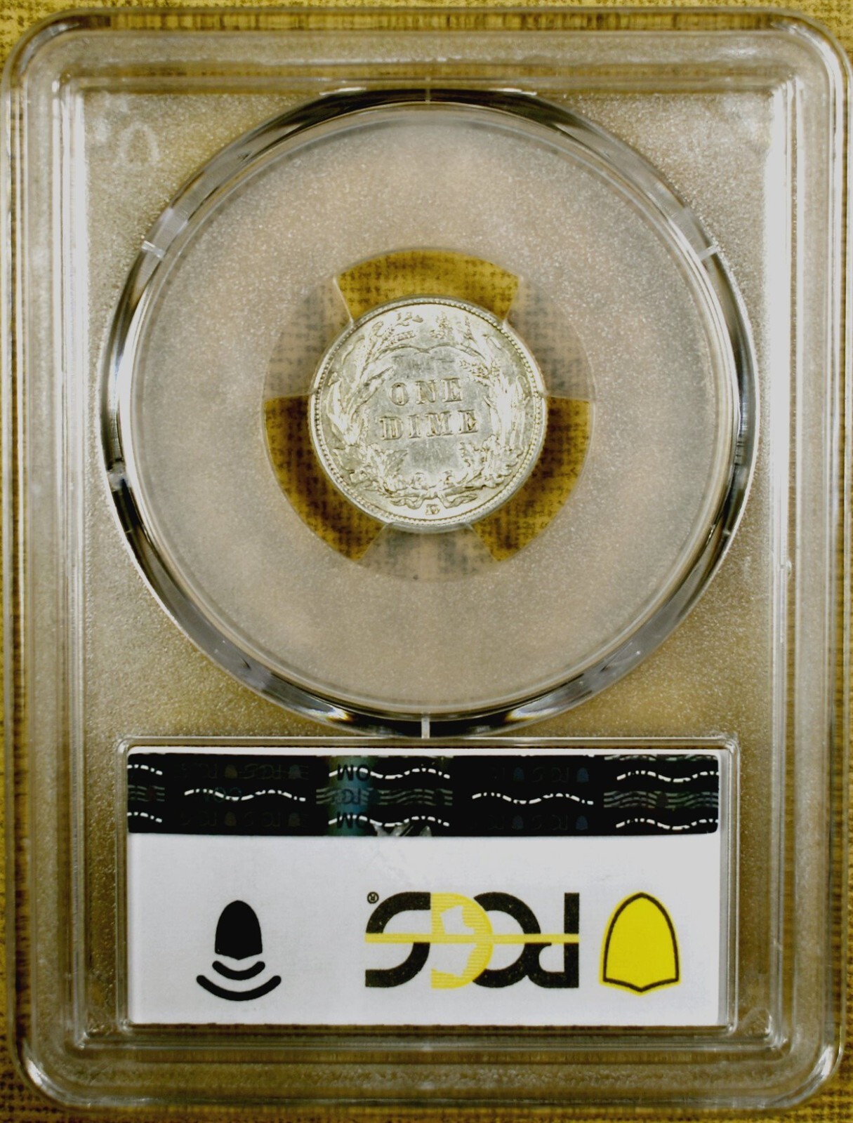 1912-D PCGS AU55 Barber Dime