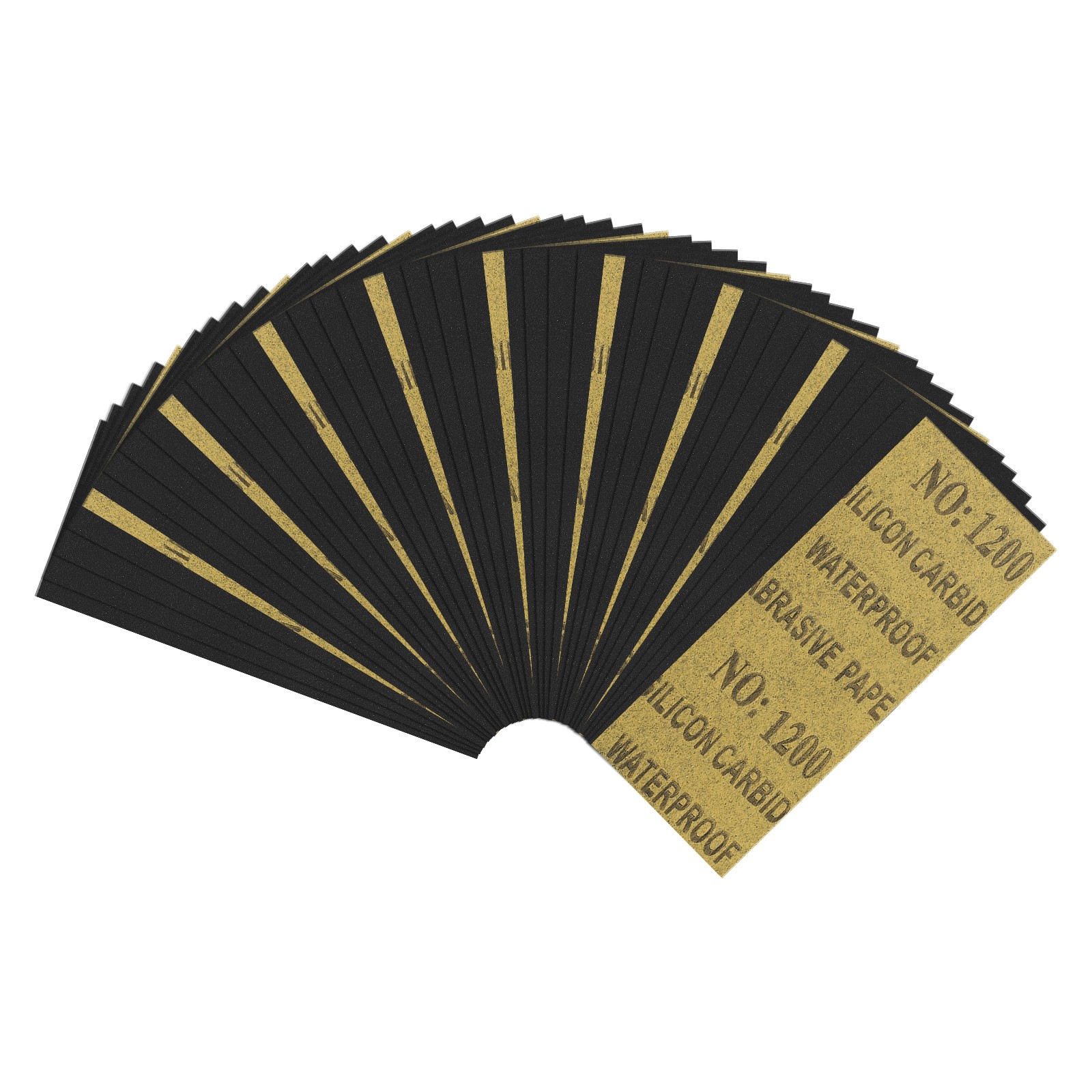 45pcs Sand Papers - [3.6 x 9 Inch x 1200 Grits] Sandpaper Sheets