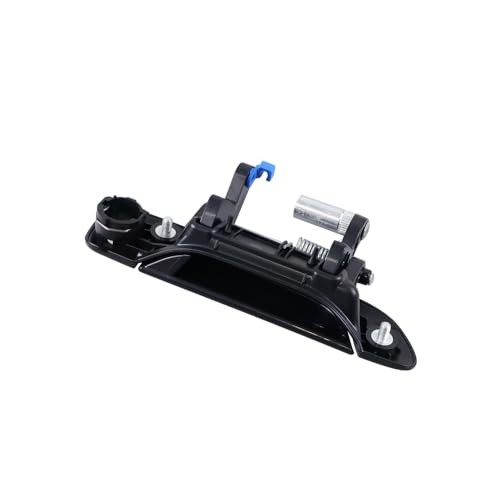 Black No Painted Front Rear Exterior Door Outer Handle Compatible Front Left
