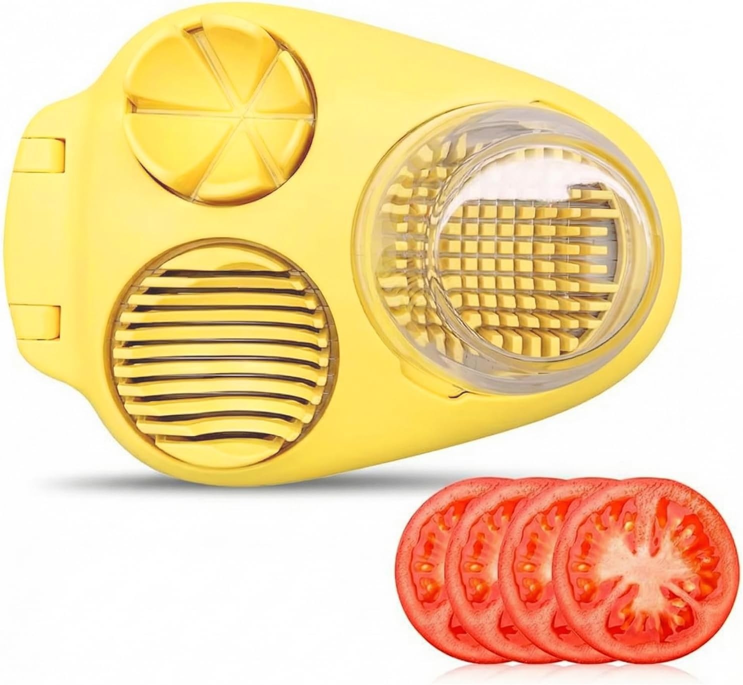 Egg Slicer Cutting Opts, Stainl Steel Wire Egg Cutter for Hard