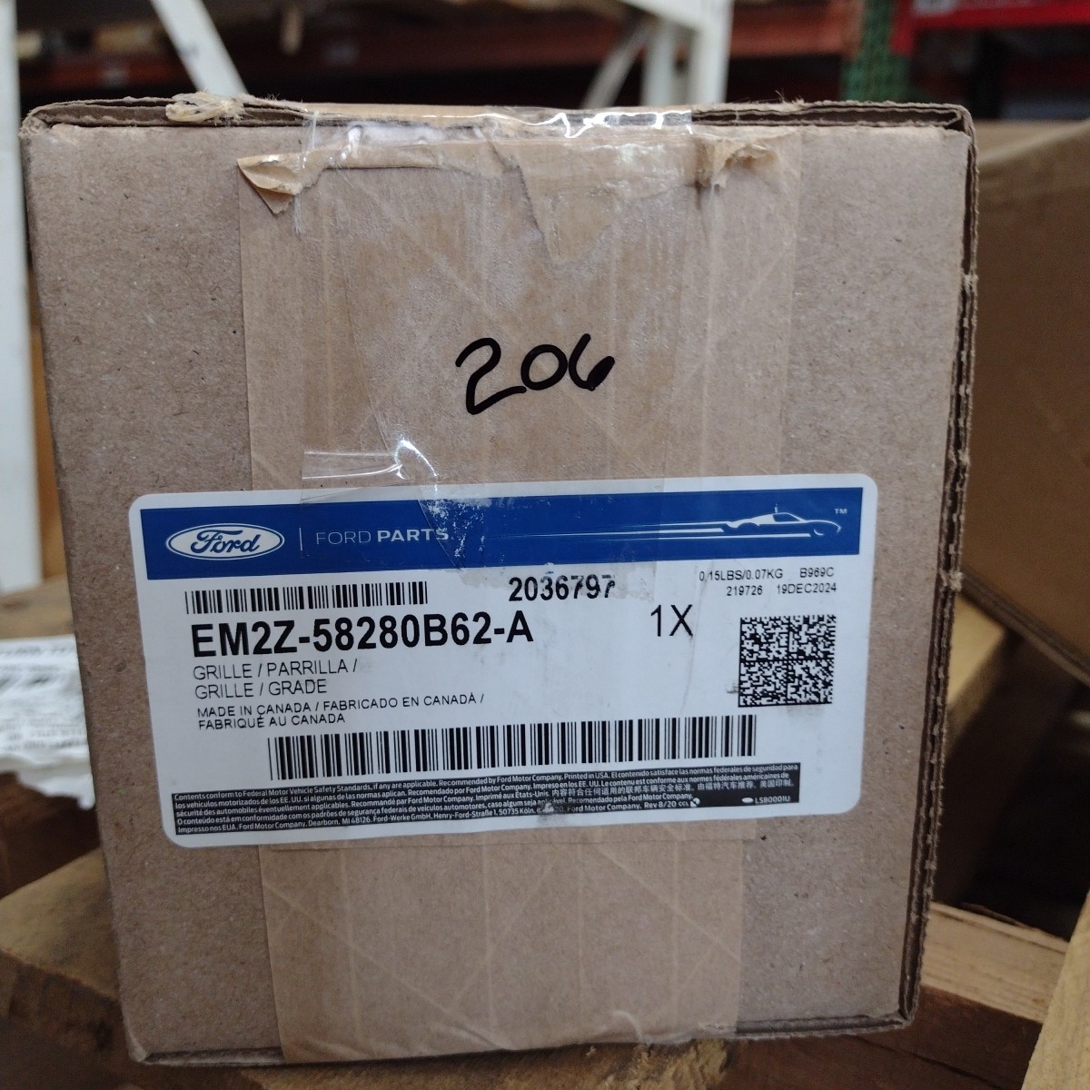 Genuine OEM Ford Quarter Panel Vent EM2Z58280B62A