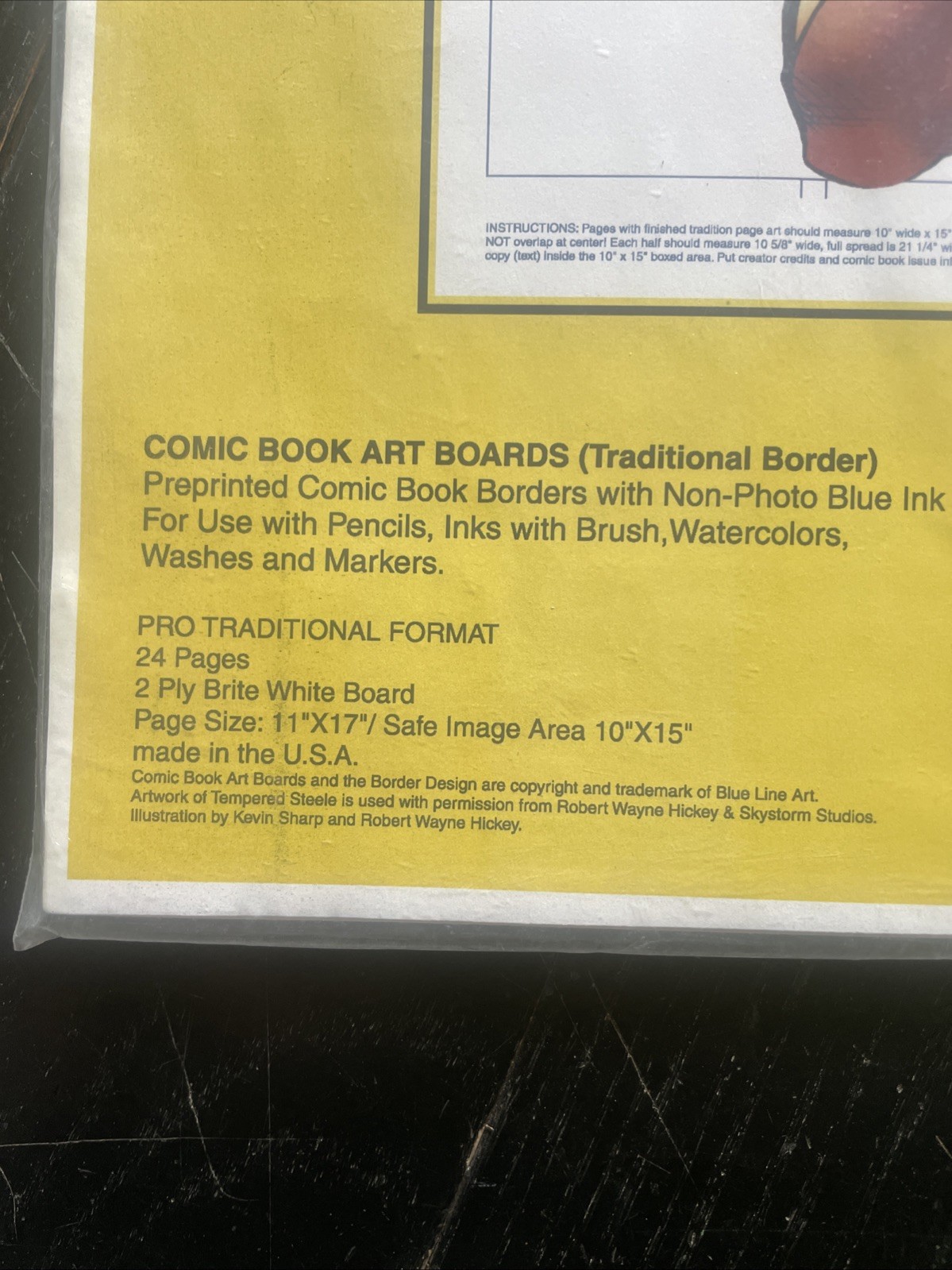 Blue Line Art Comic Book Art Boards BL1003-24