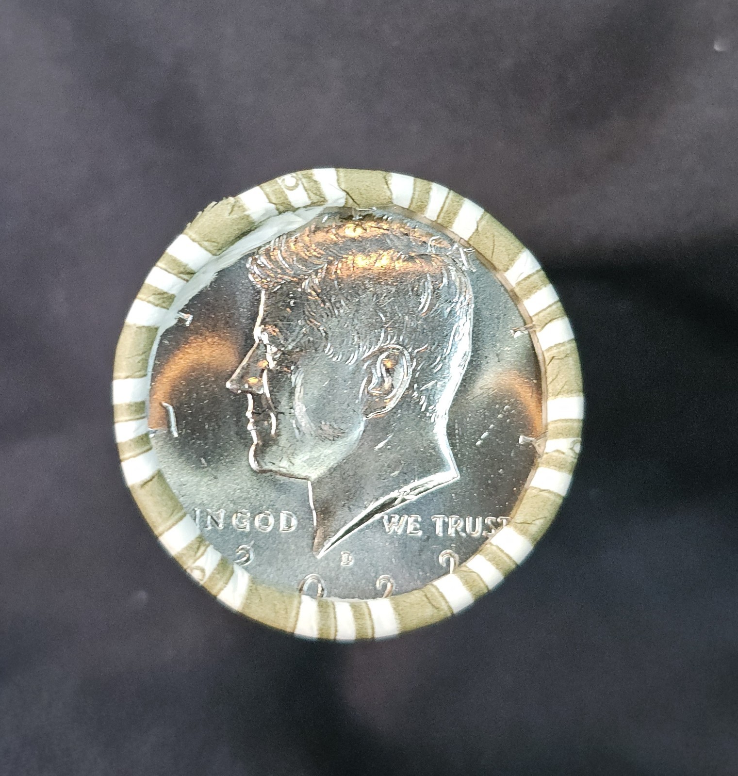 🚚⚡️🔥OBW 👀🔥Roll of 2022 D Kennedy Half Dollar 50¢ Choice to Gem Unc 20 coins