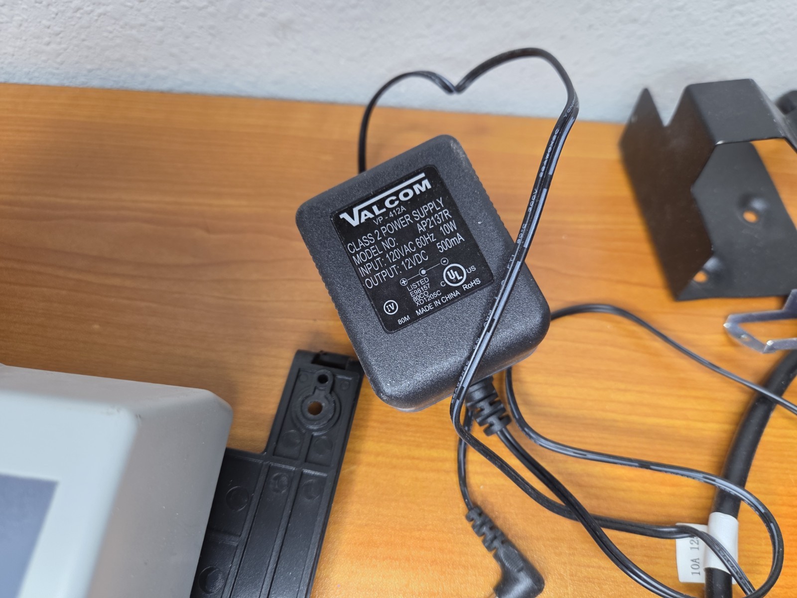 Valcom V-9970 Staging Level Paging Controller Lot (Wiring Block & Power Supply)