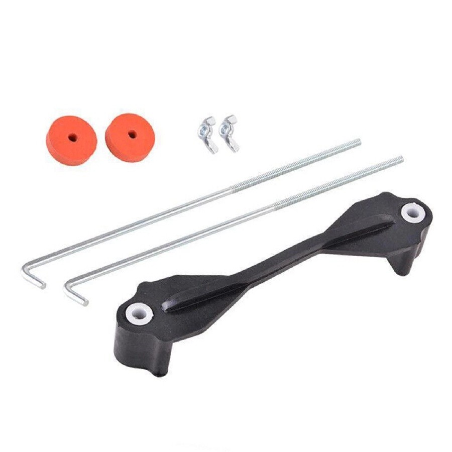 SUV Car Rubber Battery Hold Down Clamp Holder Tie Down Bracket Hold Down Bracket