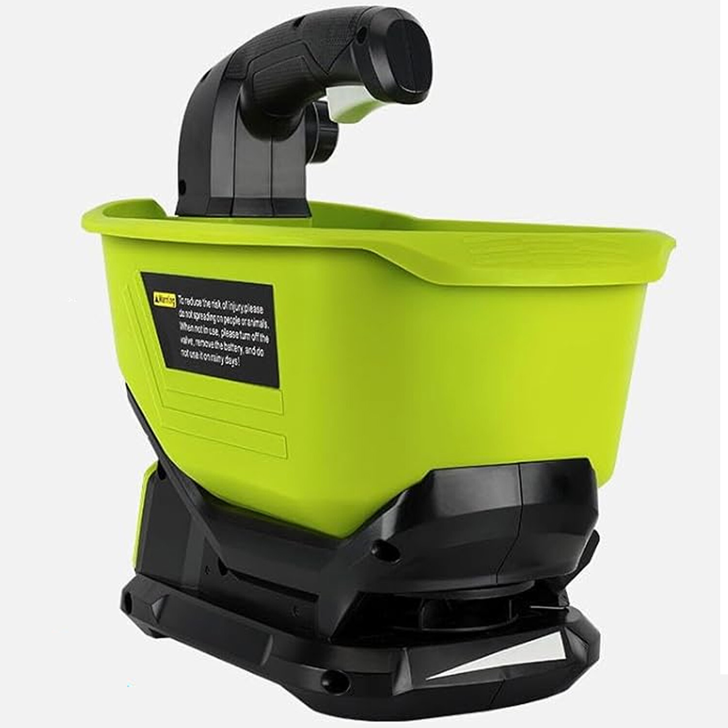 Salt Spreader for Ryobi 18V Battery Handheld Seed and Fertilizer Power Spreader