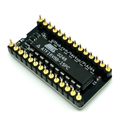 Commodore PLUS/4 PLA Replacement for MOS 251641-02 with GOLD pins  - USA Seller