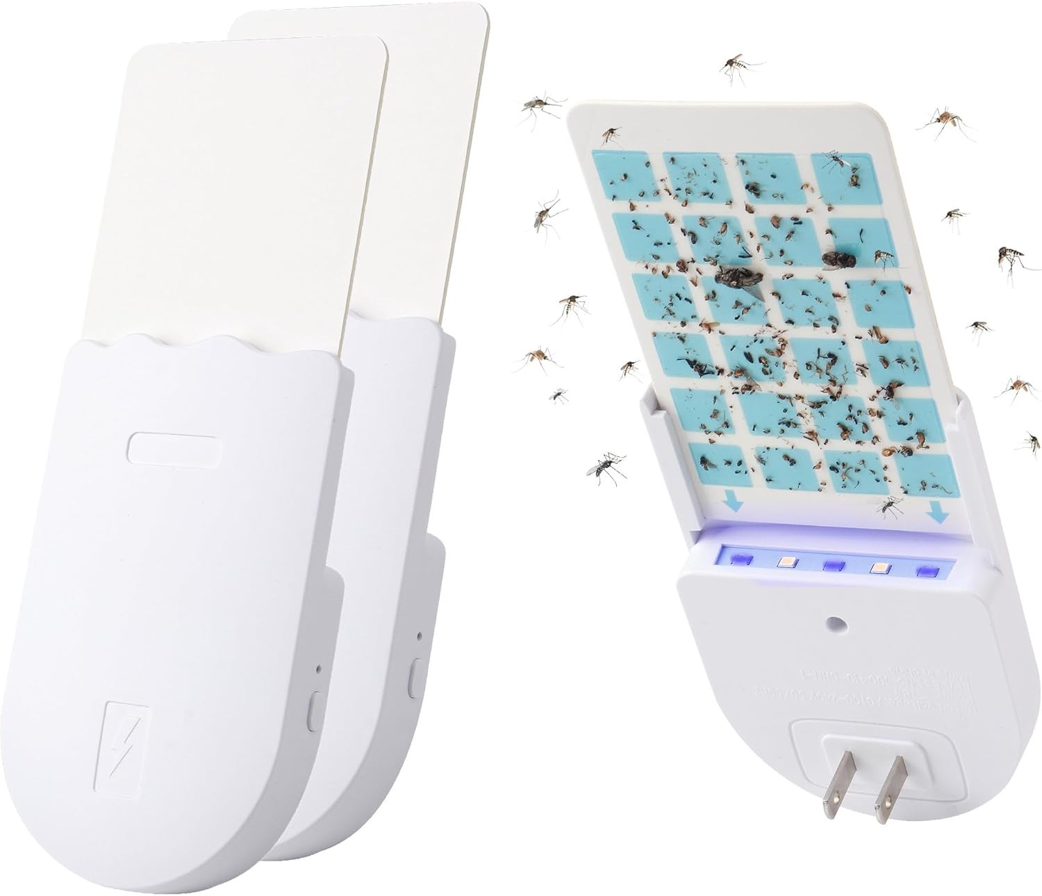 Indoor Electronic Insect Trap Plug-In Flying Bug Catcher Traps [2 Pack]