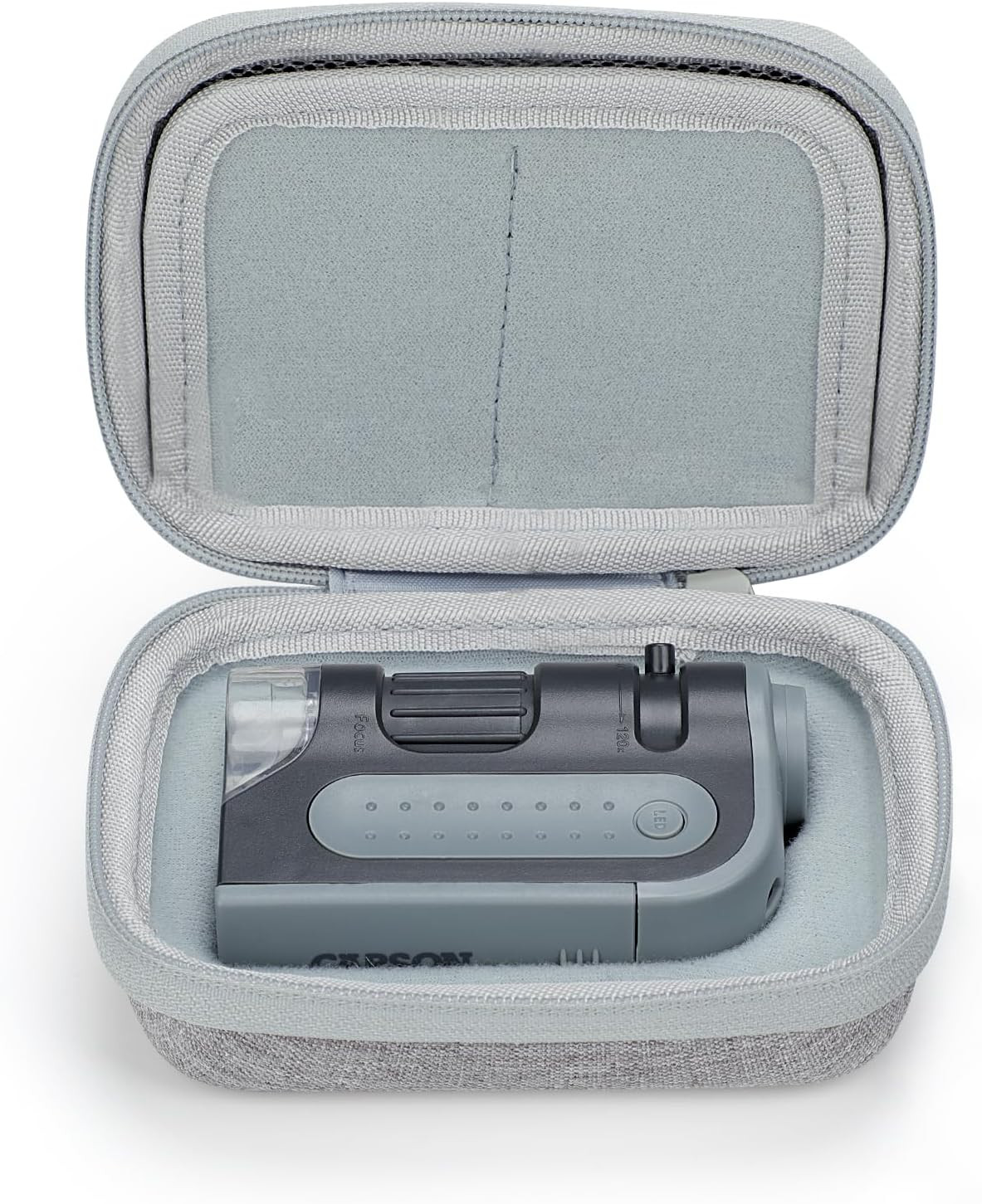 NEW Hard Travel Case for Carson MicroBrite Plus 60X-120X LED Pocket Microscope