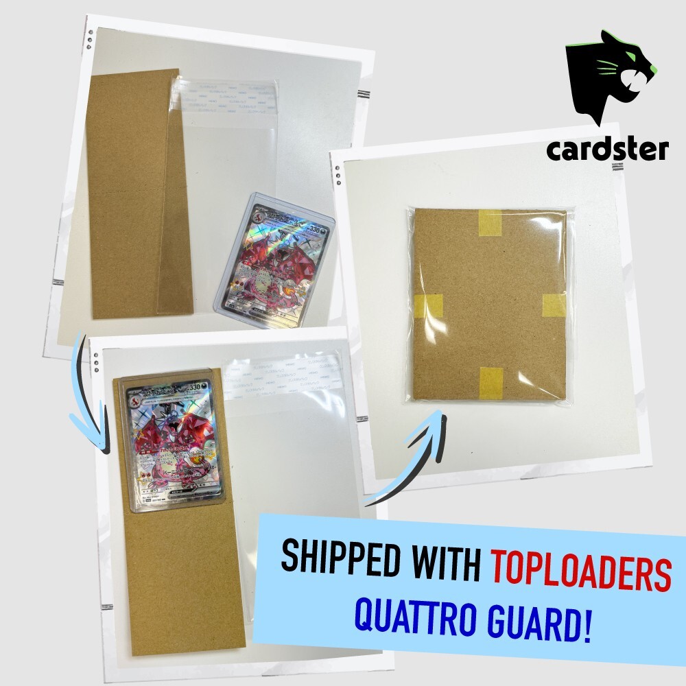 Toploader Option (All cards are put in loaders no matter what price)