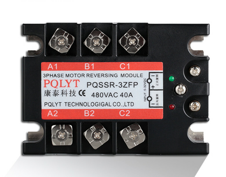 Motor forward and reverse solid state relay PQSSR-3ZFP 40A non-contact