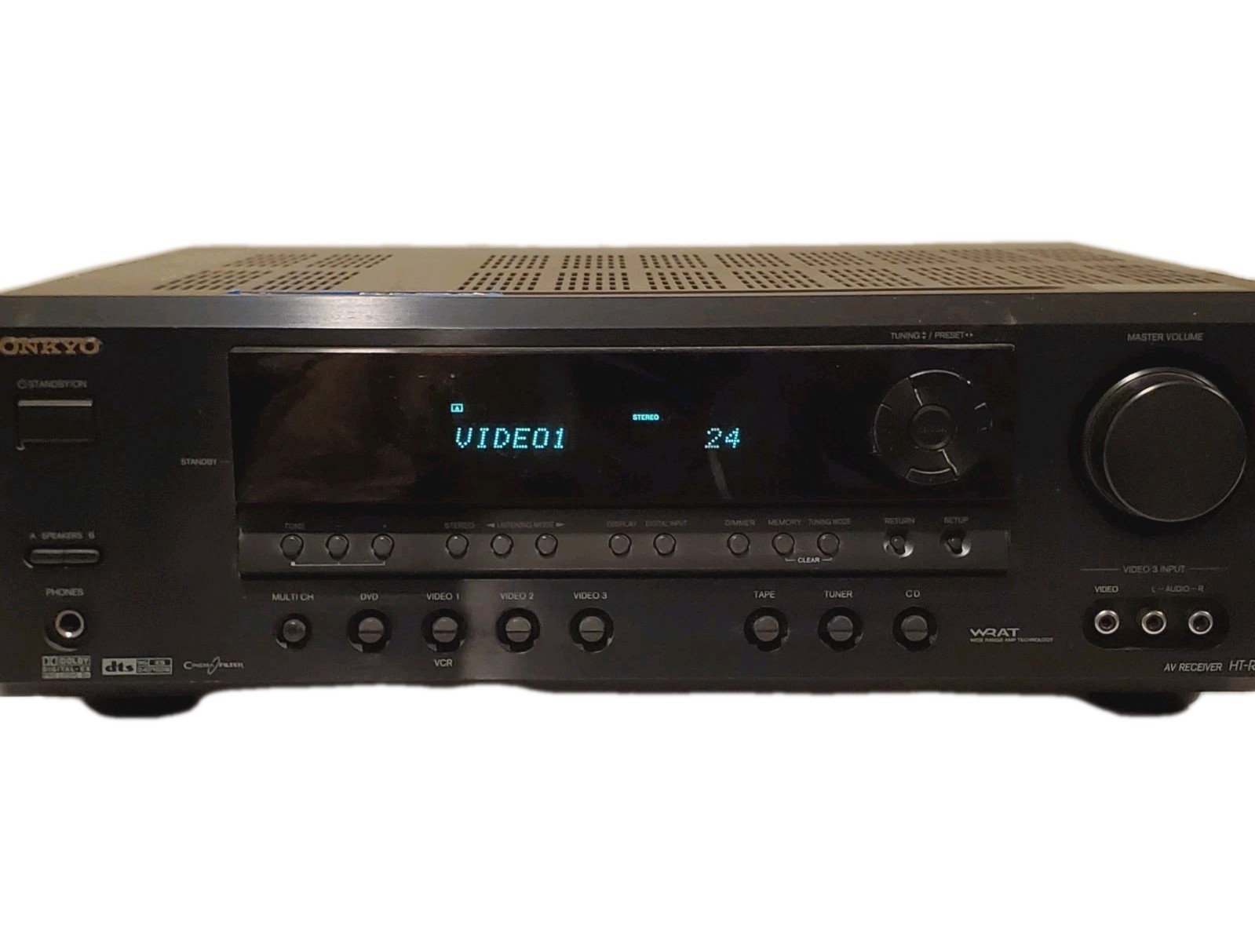 Onkyo HT-R530 7.1 ch 550W Dolby Home Theater Surround Sound Receiver No Remote