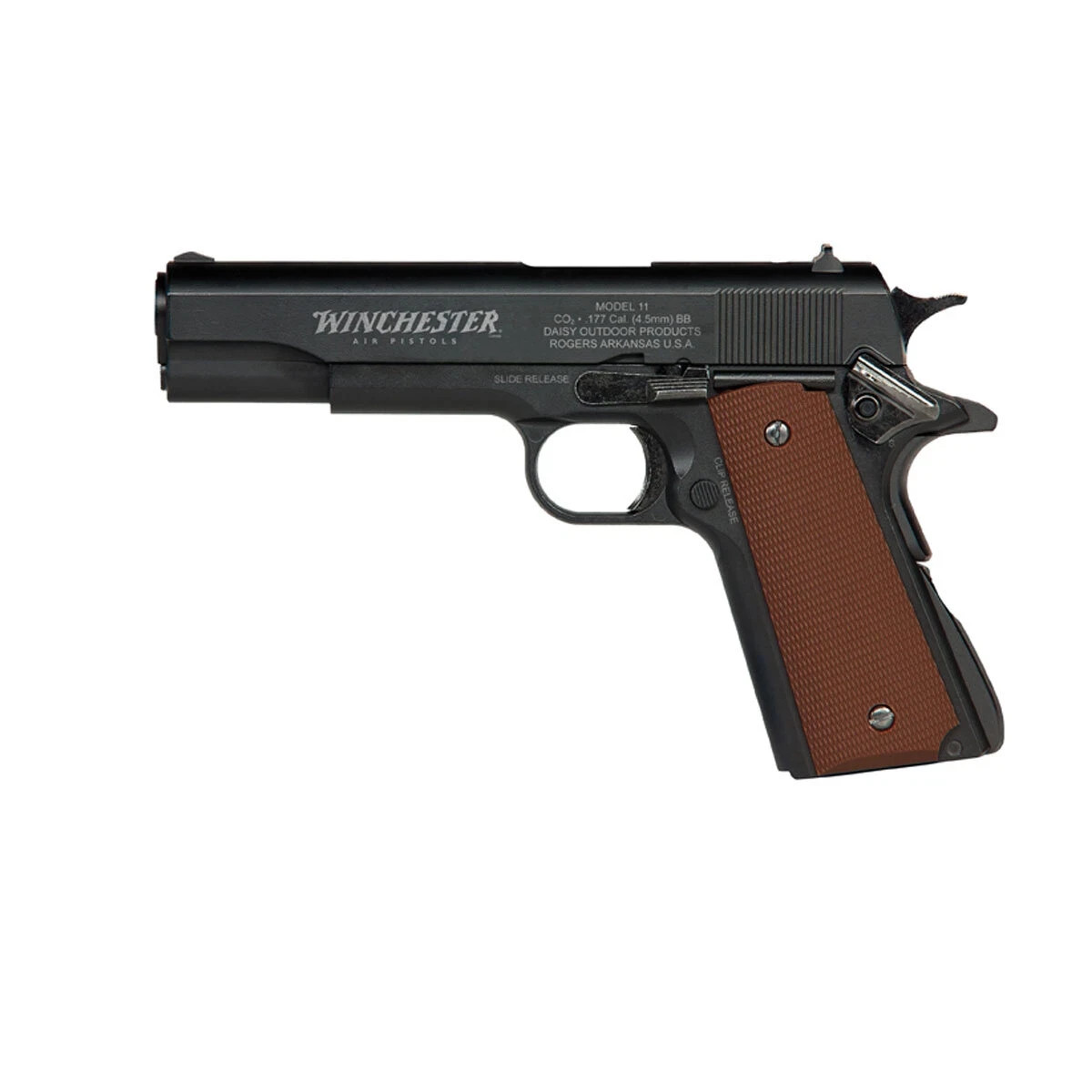 Winchester Air Rifles Model 11 Metal CO2 .177 Cal. Semi-Auto Blowback BB Pistol