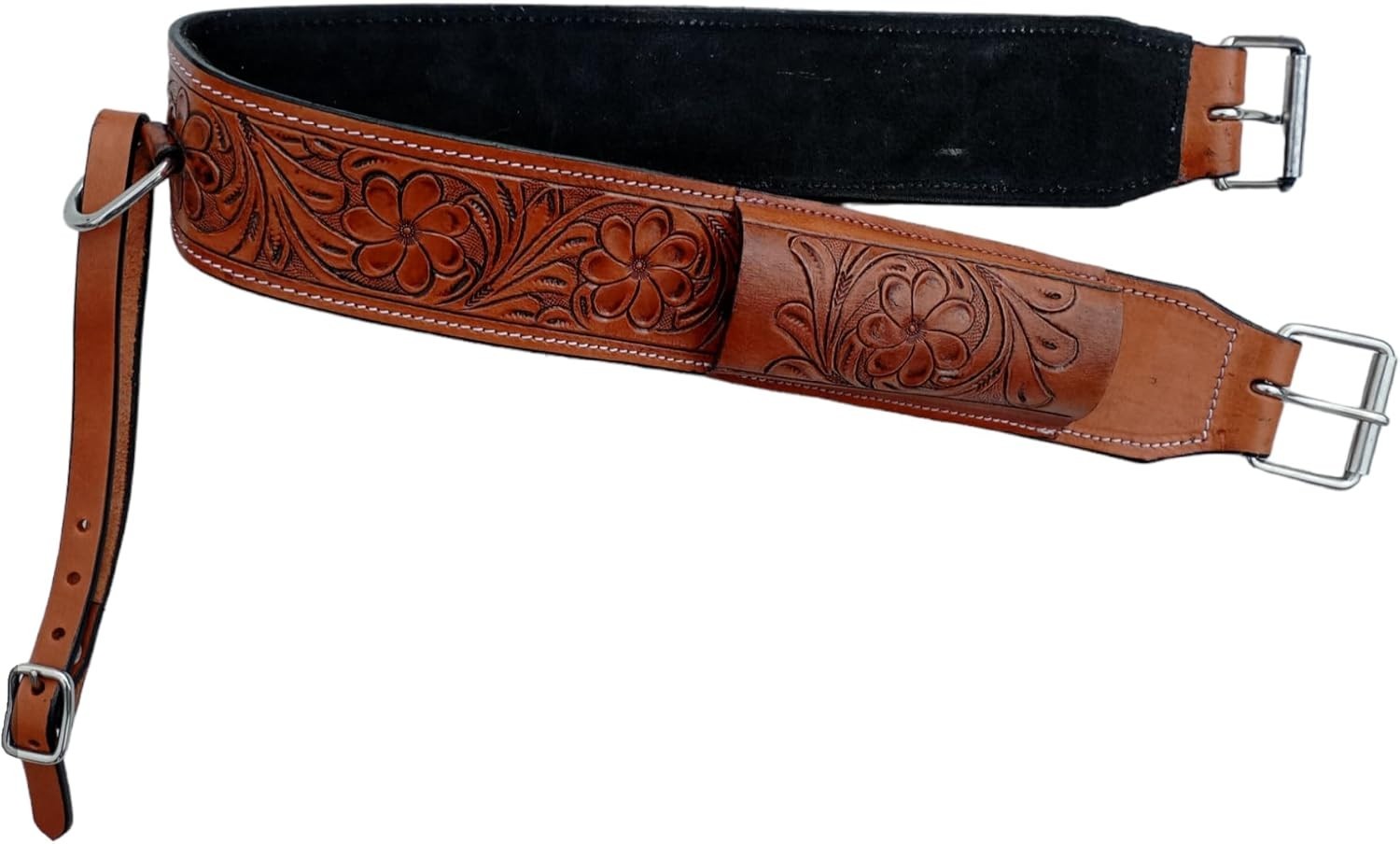 Horse Flank Cinch Western Horse Saddles Leather Back Cinch Rear