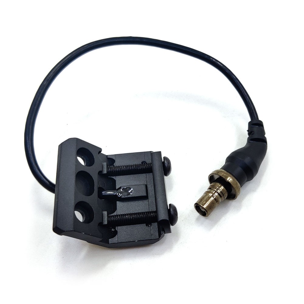 Tactical Picatinny Flashlight M600B W/ Remote Pressure Switch + light Switch US