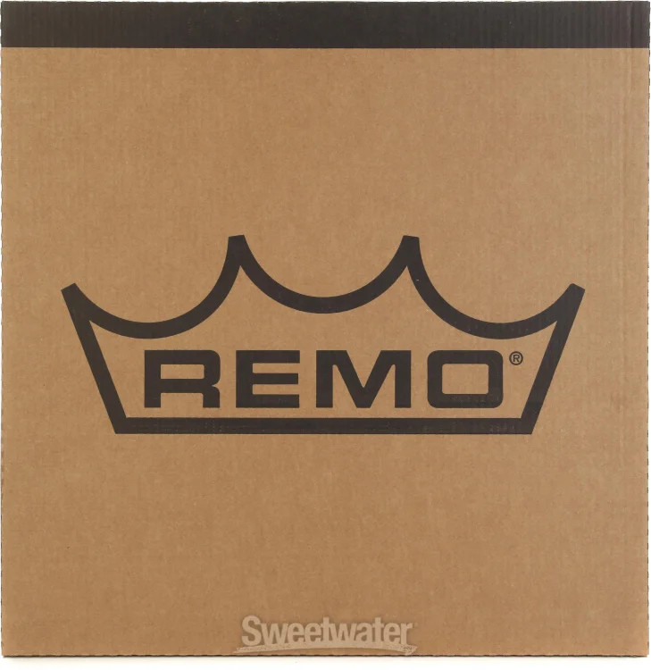 Remo Ambassador Ebony Drumhead - 20 inch