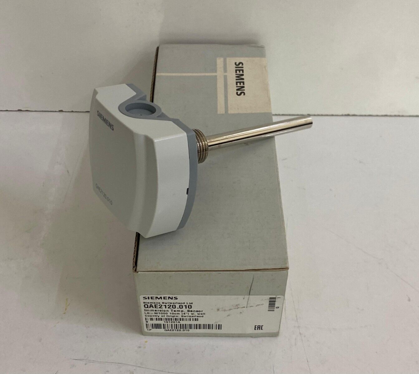 SIEMENS / QAE2120.010 / IMMERSION TEMPERATURE SENSOR