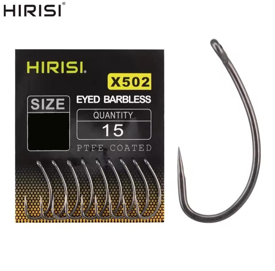 Size 10 PTFE Coated Carp Fishing Curve Hooks x 15 - UK STOCK, FAST FREE POSTAGE
