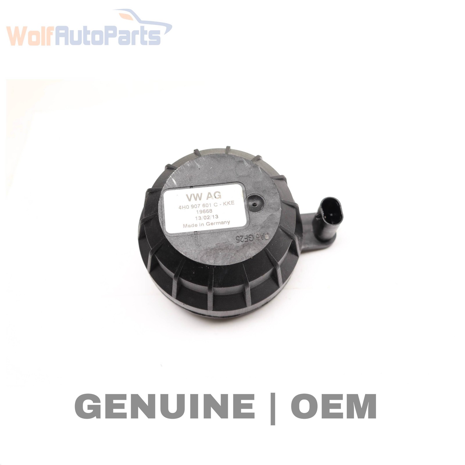 2014 2016 AUDI A7 QUATTRO - BODY Impact Sound Actuator / Sensor 4H0907601C