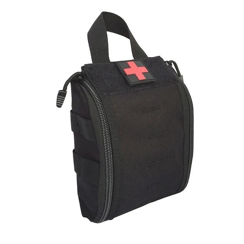 Durable Compact MOLLE Compatible Storage Bag Portable Outdoor For Camping