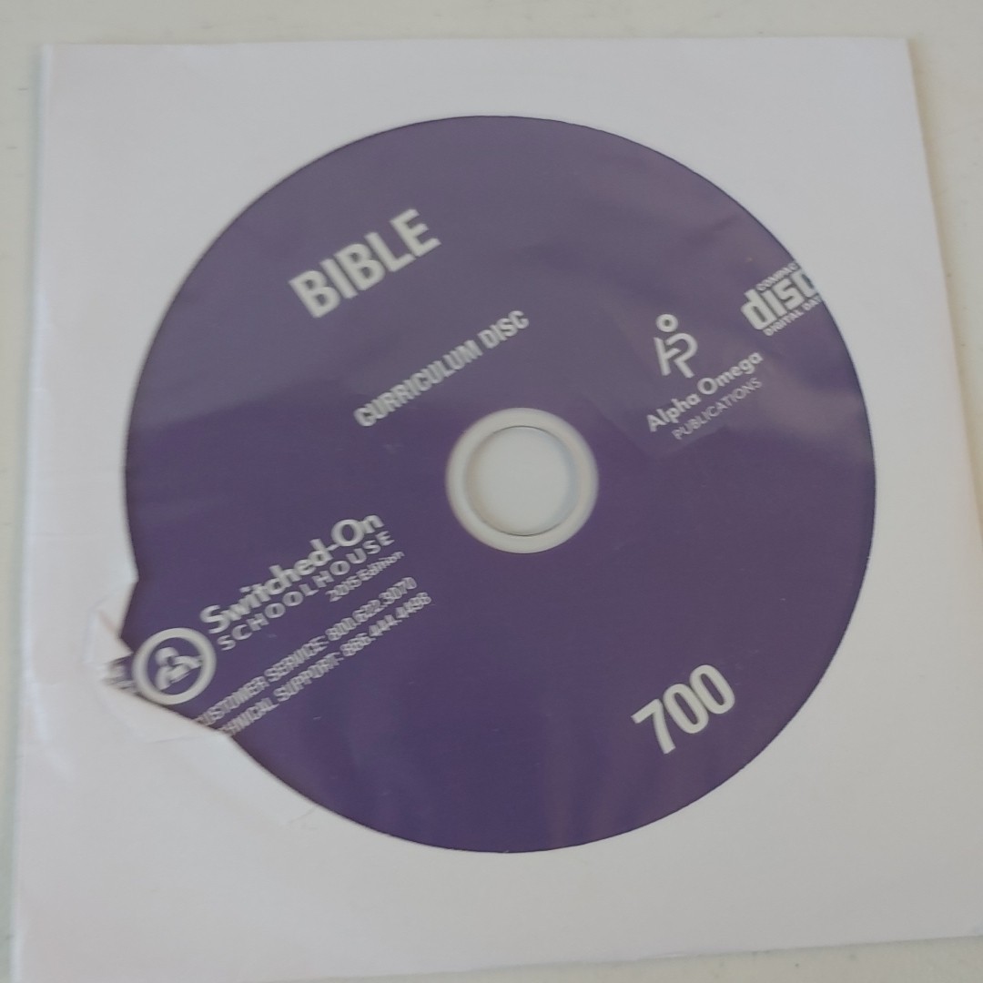 Switched on Schoolhouse, 7th grade 5 subject complete USB Install Needed