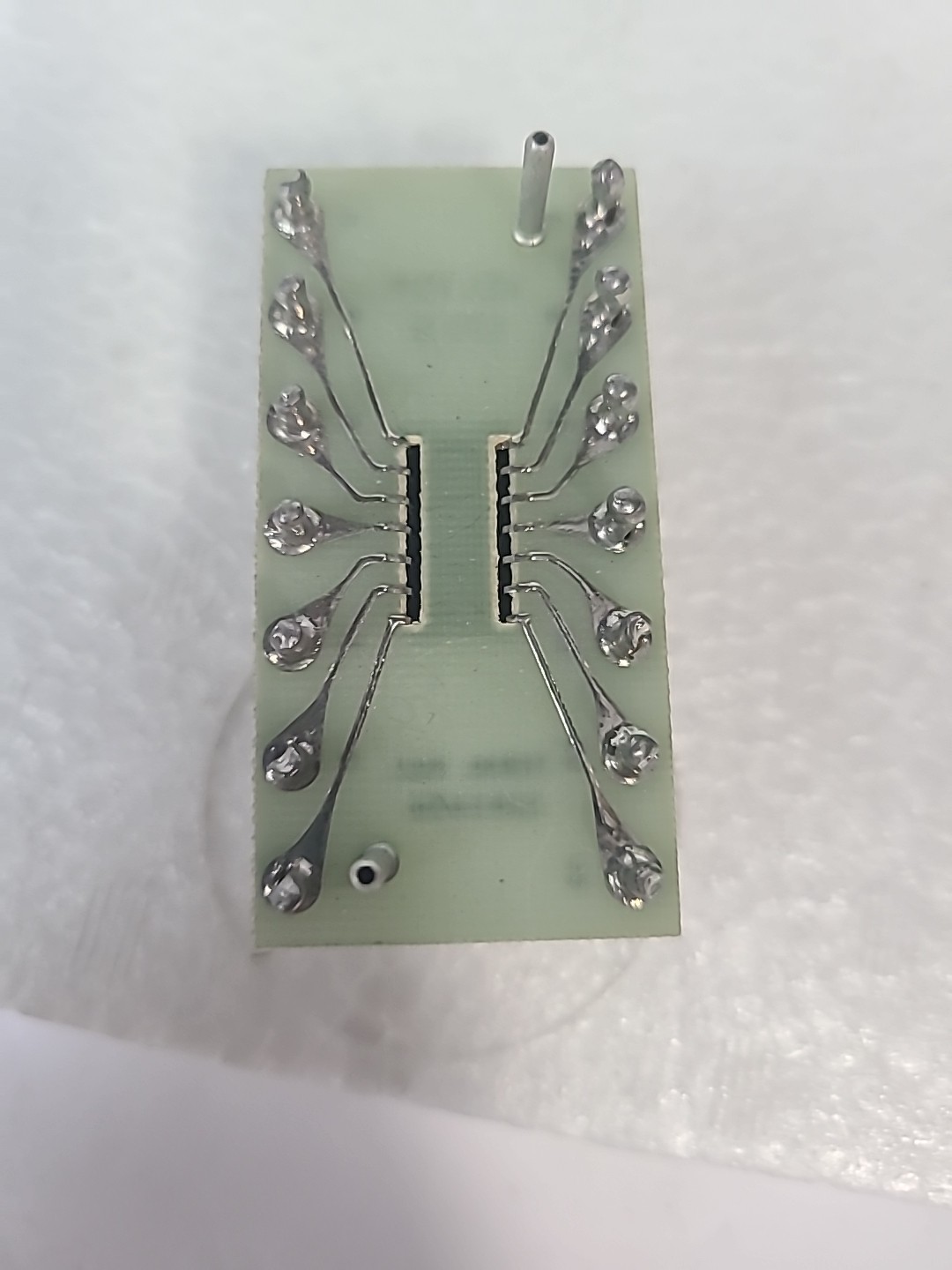 Vintage Vector Electronic 570-G Solderless DIP-14 Socket Adapter