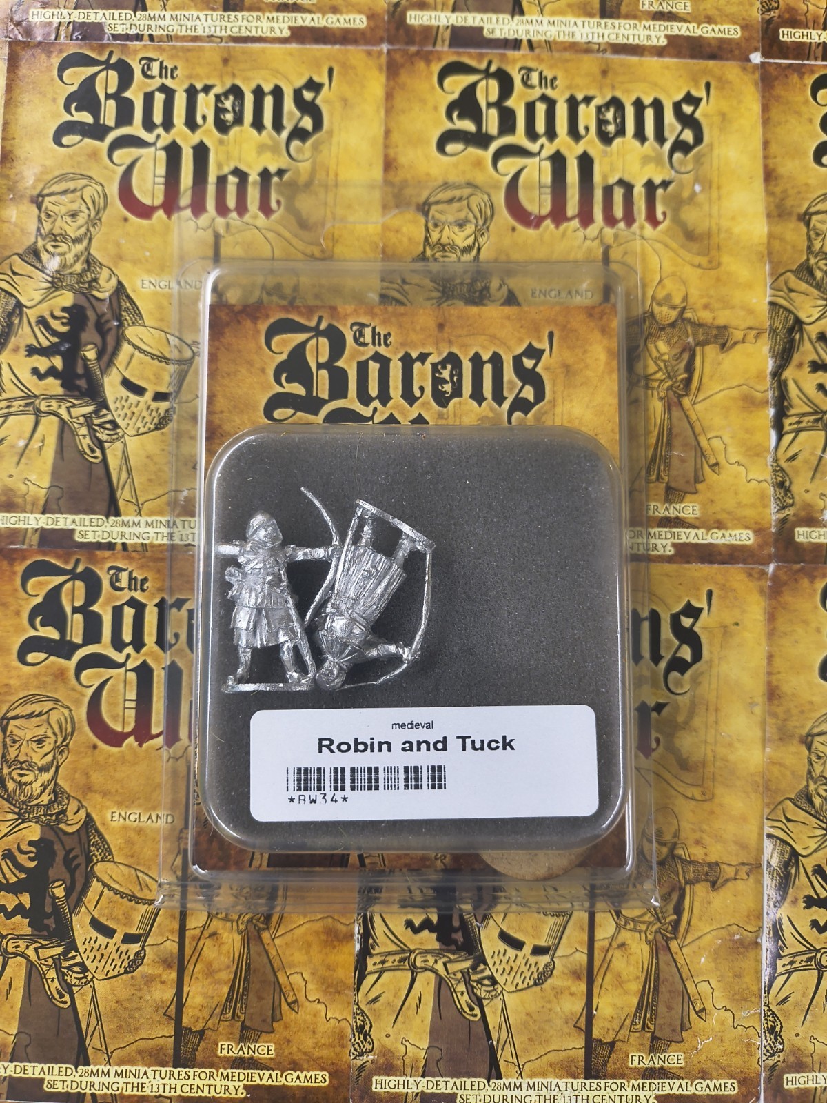 footsore miniatures Barons War Robin And Tuck