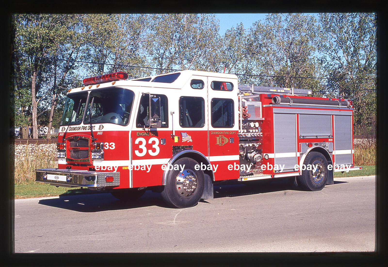 Dixmoor IL 2003 Emergency One pumper Fire Apparatus slide