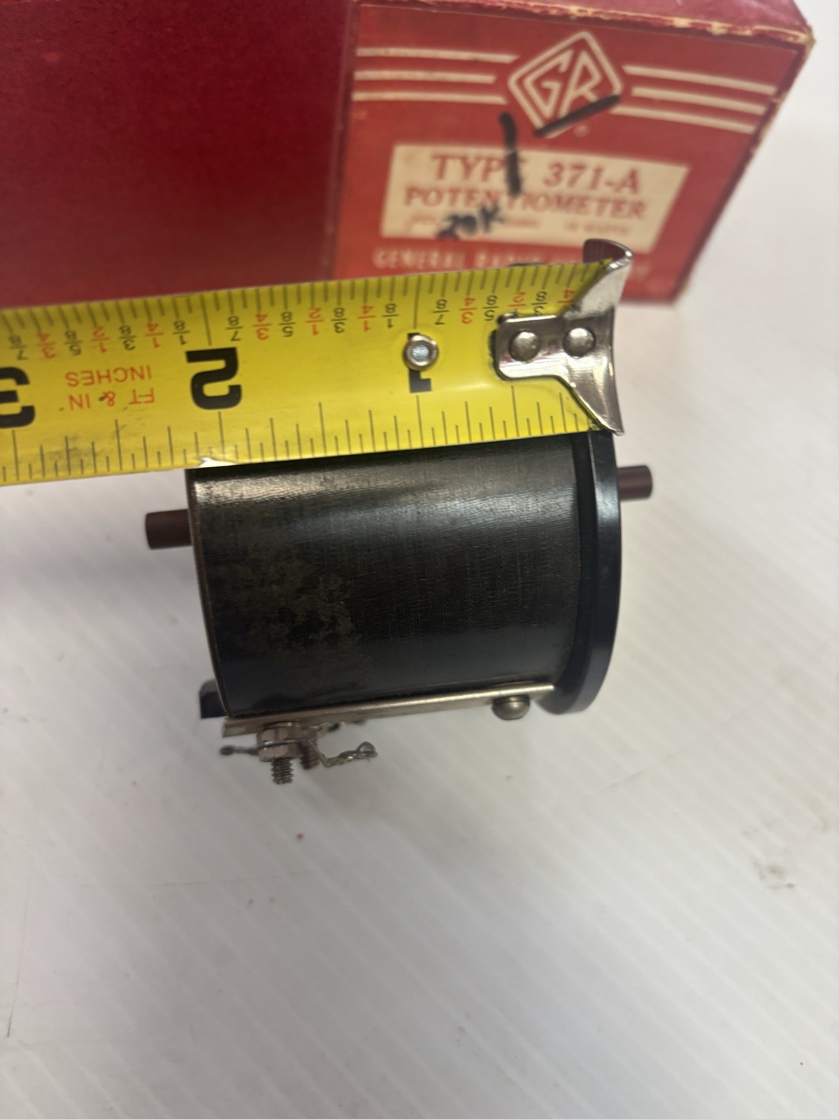 GENERAL RADIORADIO CO. MODEL 371A POTENTIOMETER 20,000 OHMS POT
