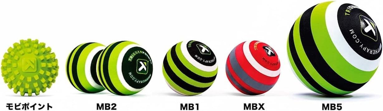 Trigger Point Roller Massage Ball MB12 Stretch Ball 65mm 93g Medium 04421