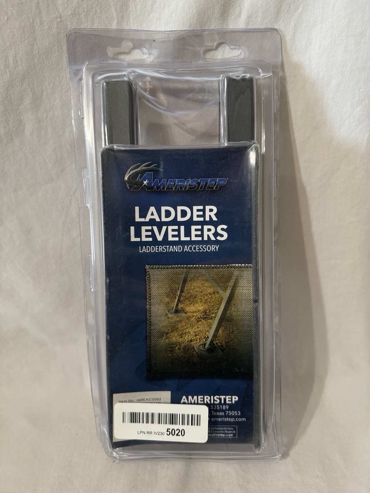 Ameristep Ladder Stand Levelers, Black, AMEAC0092