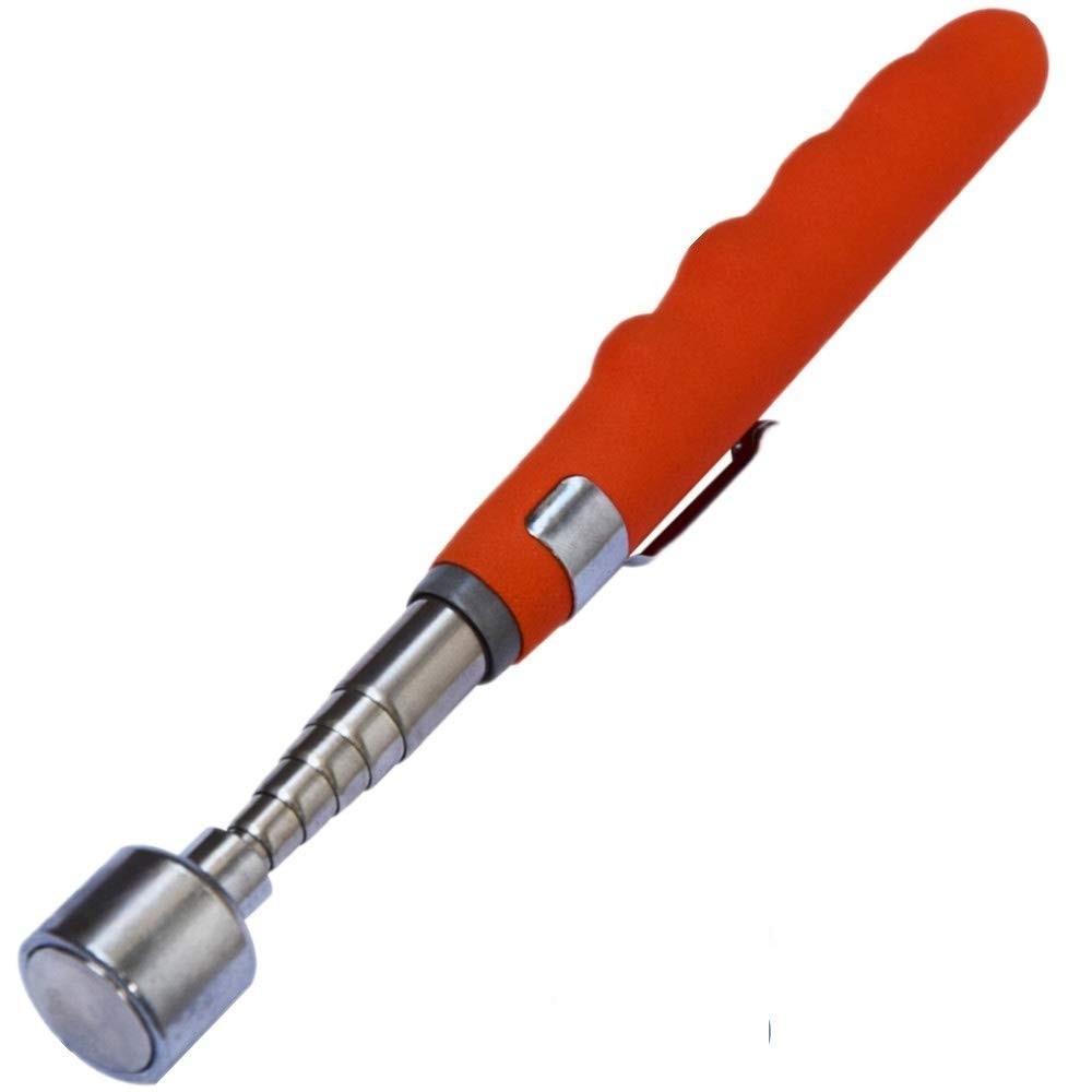 Telescoping Magnetic Pick Up Tool Extendable 20LB 1PCS, Orange