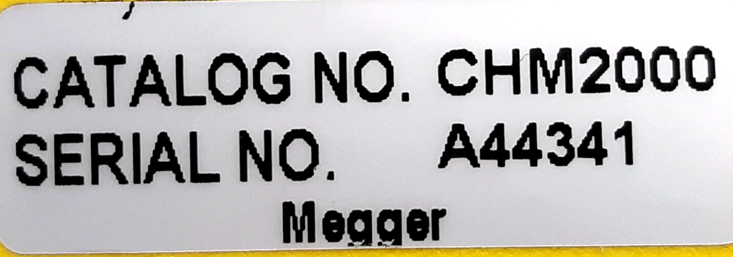Megger CHM2000 Cable Height Meter