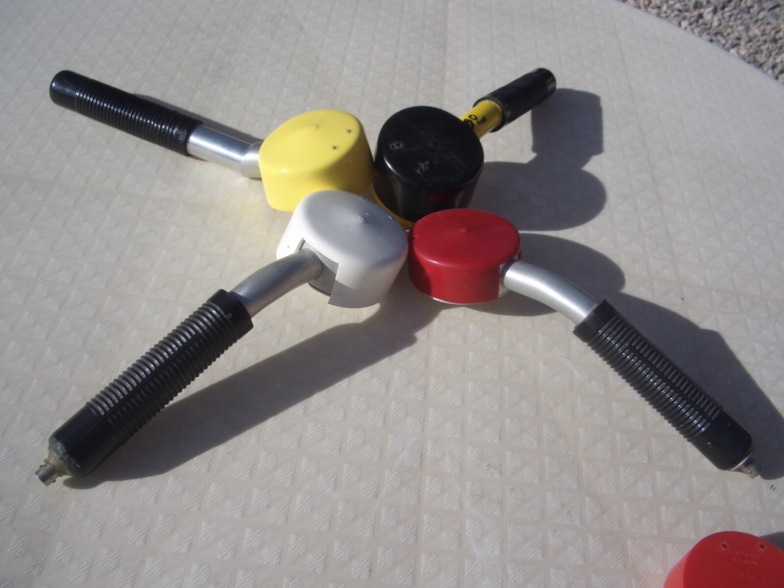 LOT-of-4  VINYL COVERS FOR  GEIGER COUNTER'S PANCAKE PROBE  $14.00  + $7.10 S/H
