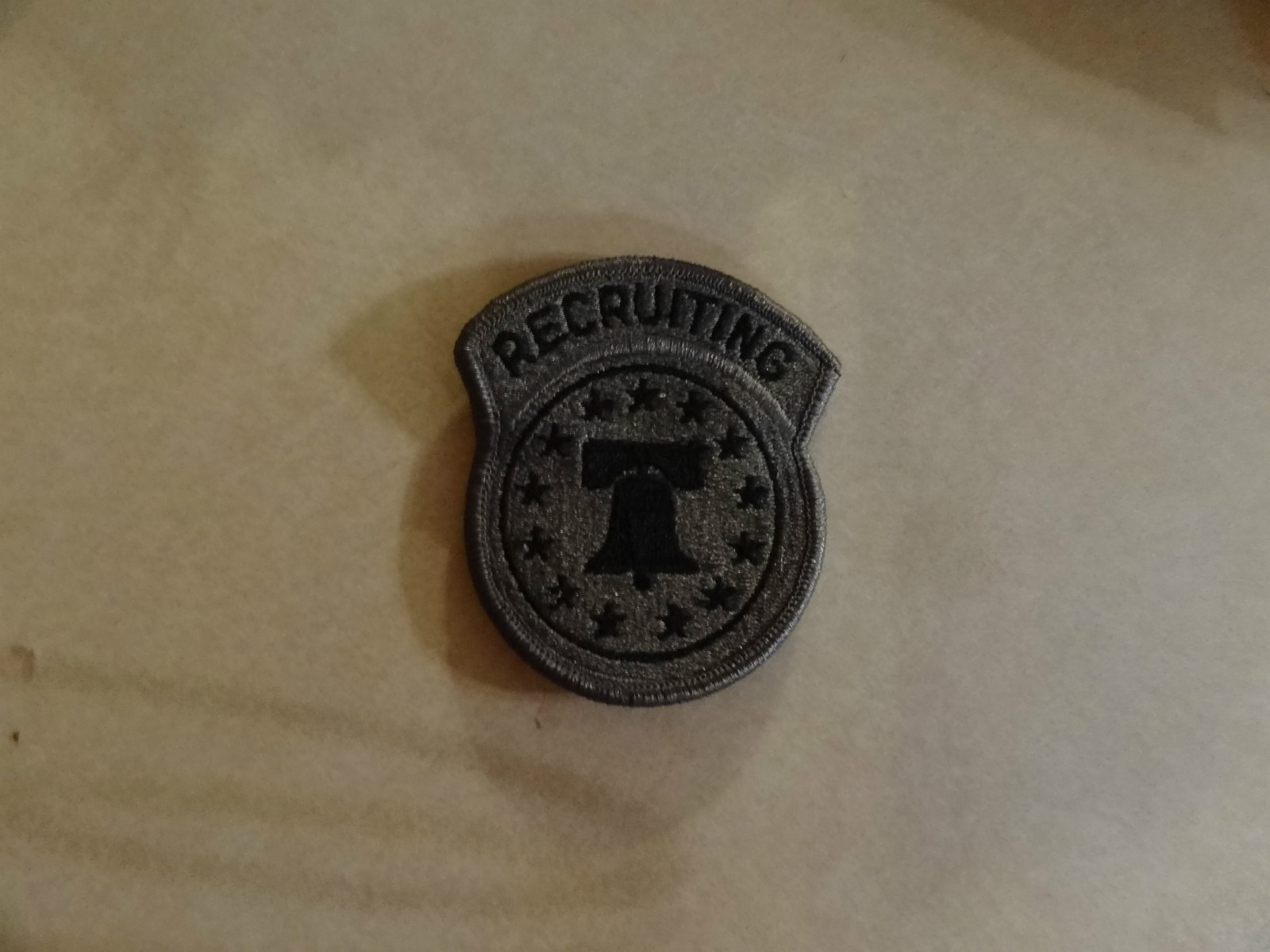 PATCH MILITARY SHOULDER RECRUITING COMMAND DIGITAL ACU HOOK LOOP BACK FOR ACUS