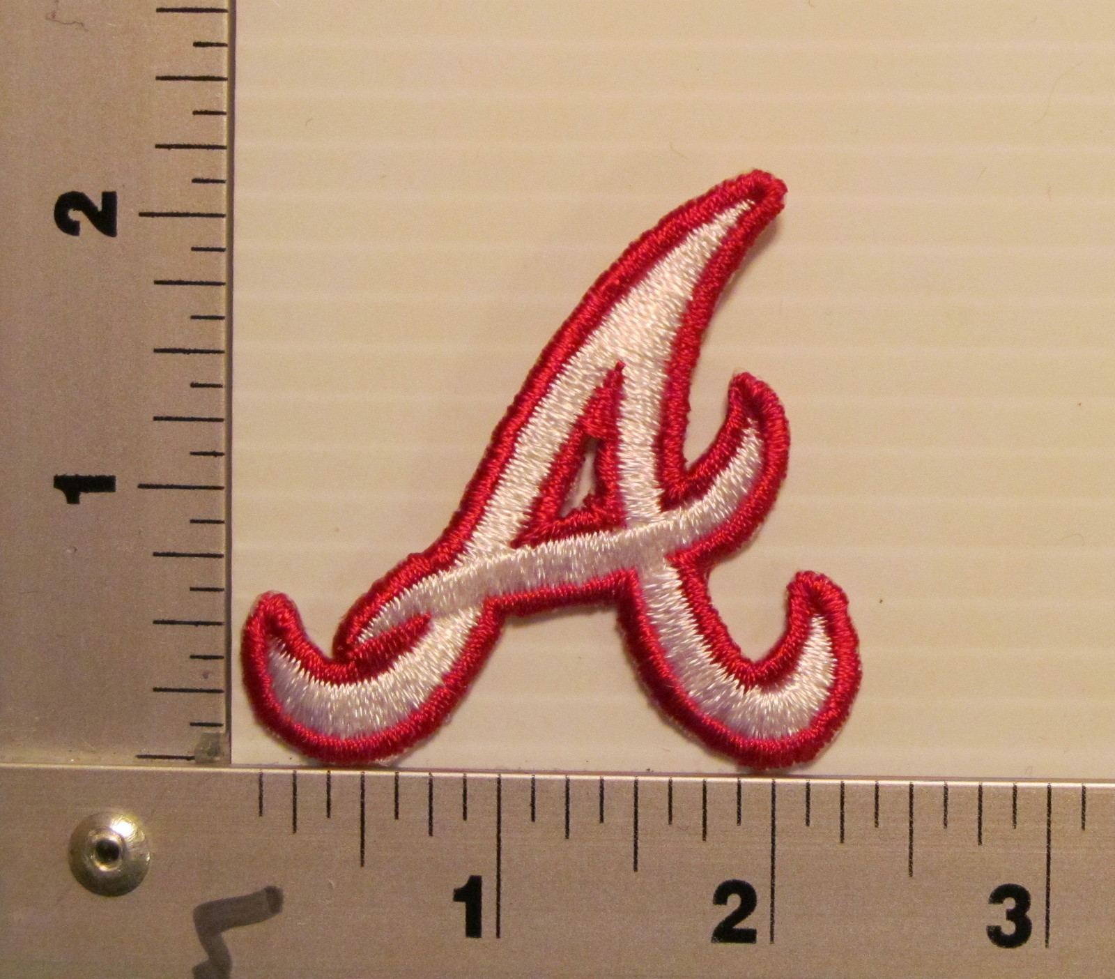 1980's / 1990's ATLANTA BRAVES VINTAGE EMBROIDERED PATCH #4