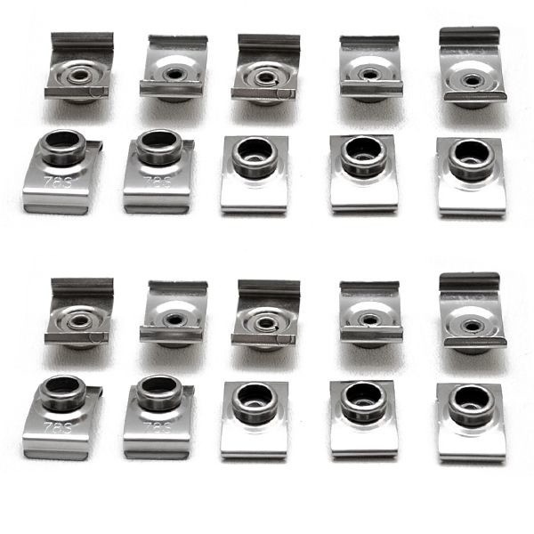 Boat Windshield Cover Snaps | Cruisers Stainless Steel (Set of 20)