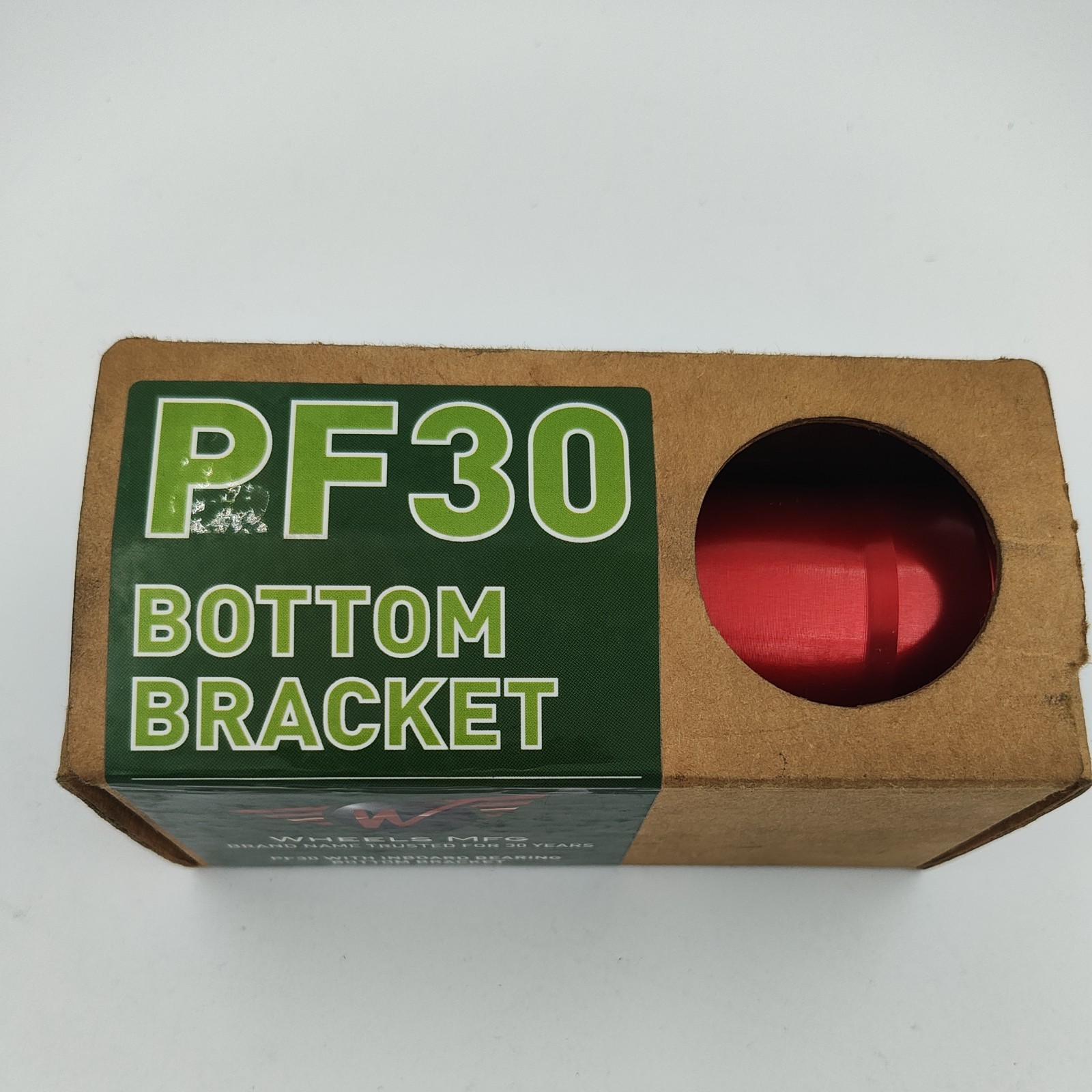 Wheels MFG PressFit 30 bottom bracket with angular contact bearings